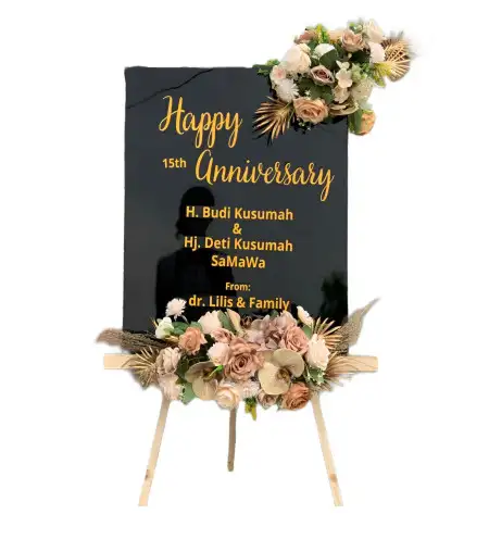 Papan Bunga Akrilik manyaar gresik